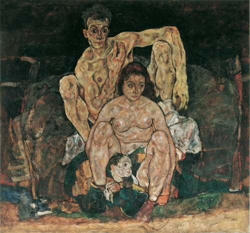 Egon Schiele- La famiglia
