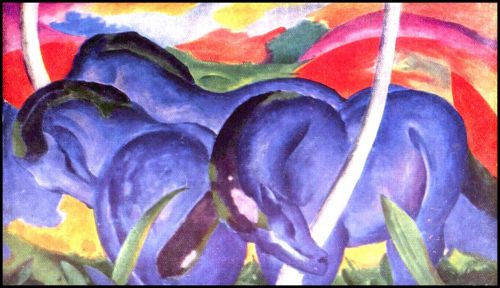 Franz Marc: l'un des plus importants repr&eacute;sentants de l'expressionnisme allemand
