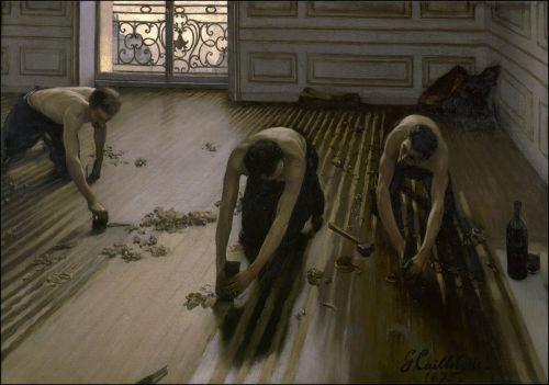 &quot;Les raboteurs de parquet&quot; de Gustave Caillebotte
