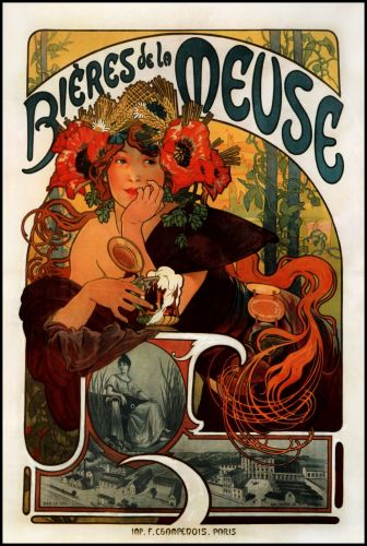 The influences of Art Nouveau on architecture, painting and design