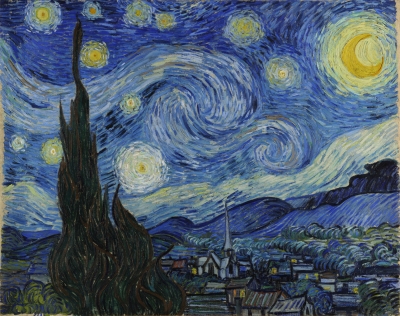 “Starry Night” - one of the last paintings by Vincent van Gogh