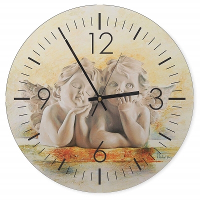 Orologio murale - L'Ora Degli Angioletti - Decorazione da Parete