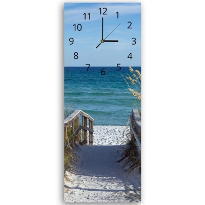 Wall Clock Path To The Blue Sea - Wall Decoration