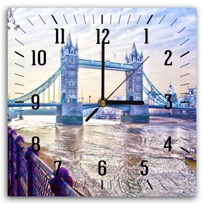 Wall Clock Tower Bridge - Wall Decoration