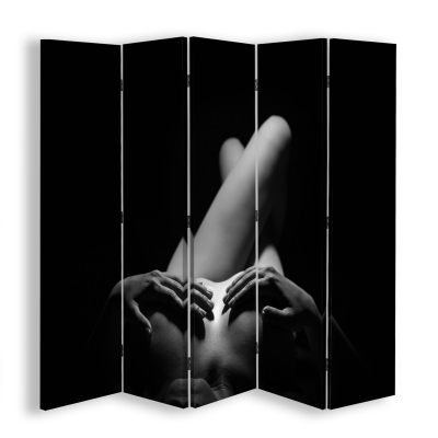 Room Divider Artistic Nude - Indoor Decorative Canvas Screen