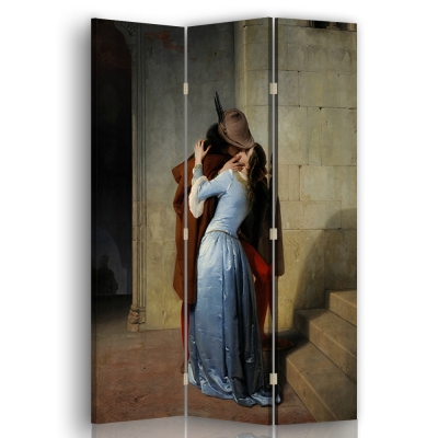 Biombo O Beijo - Francesco Hayez - Divisória interna decorativa