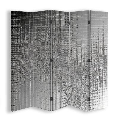 Room Divider Industrial Effect - Indoor Decorative Canvas Screen