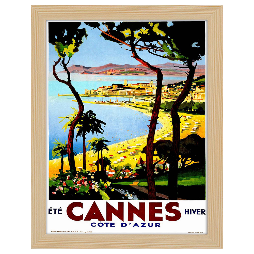 Cannes Affiche touristique 