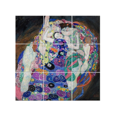 Multi Panel Wall Art The Virgin - Gustav Klimt - Wall Decoration