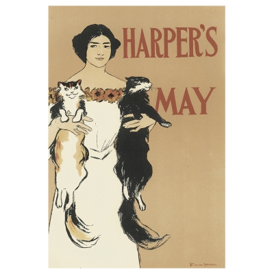 Stampa su Tela -  Harper's May 1896 - Edward Penfiel - Quadro su Tela, Decorazione Parete