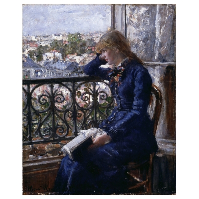 Canvas Print - At The Window - Hans Olaf Heyerdahl - Wall Art Decor