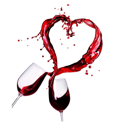 Obraz na płótnie - Di"Wine" Love - Dekoracje ścienne