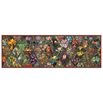 Kunstdruck auf Leinwand - Botanik - Maria Rita Minelli - Wanddeko, Canvas