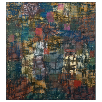 Quadro em Tela, Impressão Digital - Cores à Distância - Paul Klee - Decoração de Parede