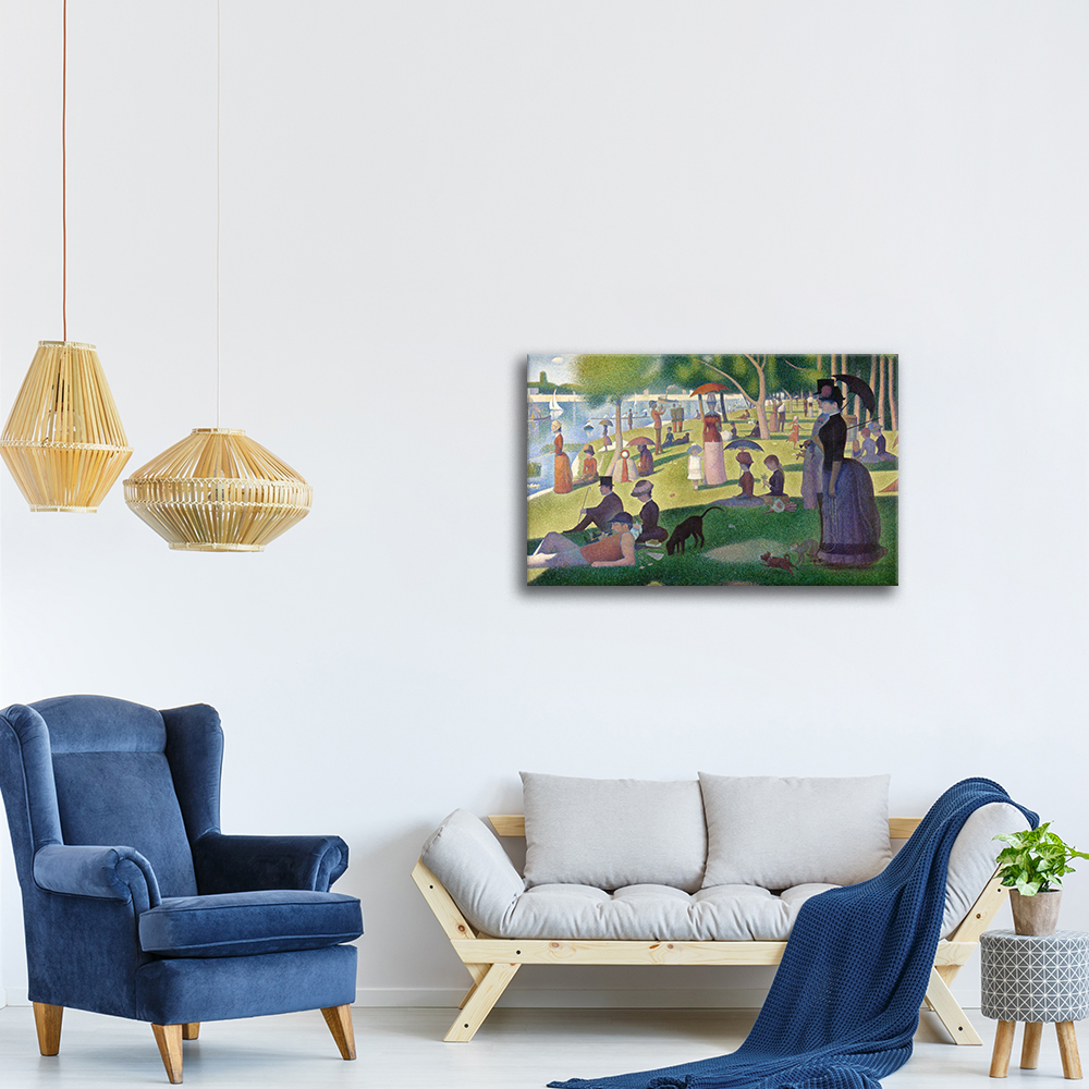 La Grande Jatte Georges Seurat Wall Clock 