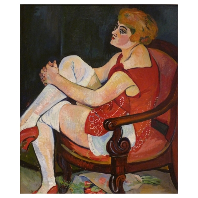 Kunstdruck auf Leinwand - Frauen In Weißen Strümpfen - Suzanne Valadon - Wanddeko, Canvas