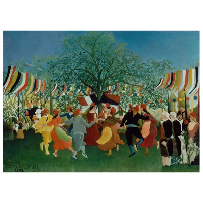 Canvas Print - A Centennial Of Independence - Henri Rousseau - Wall Art Decor