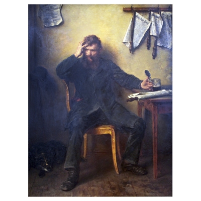 Canvas Print - The Disgruntled - Ludwig Knaus - Wall Art Decor