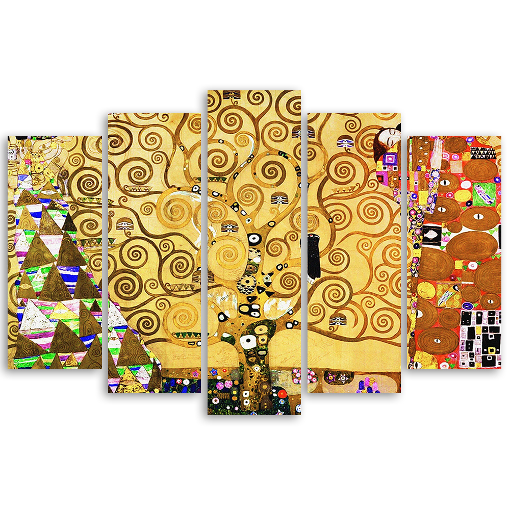 Quadri famosi, stampe su tela, posters vintage e arredo da parete - ツ  Legendarte - Stampa su tela - L'Albero Della Vita - Gustav Klimt - Quadro  su Tela, Decorazione Parete