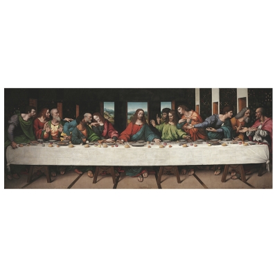 Kunstdruck auf Leinwand - Das Abendmahl - Giovanni Antonio Boltraffio (Giampietrino) - Wanddeko, Canvas