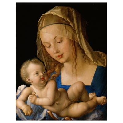 Canvastryck - Virgin And Child With A Pear - Albrecht Durer - Dekorativ Väggkonst