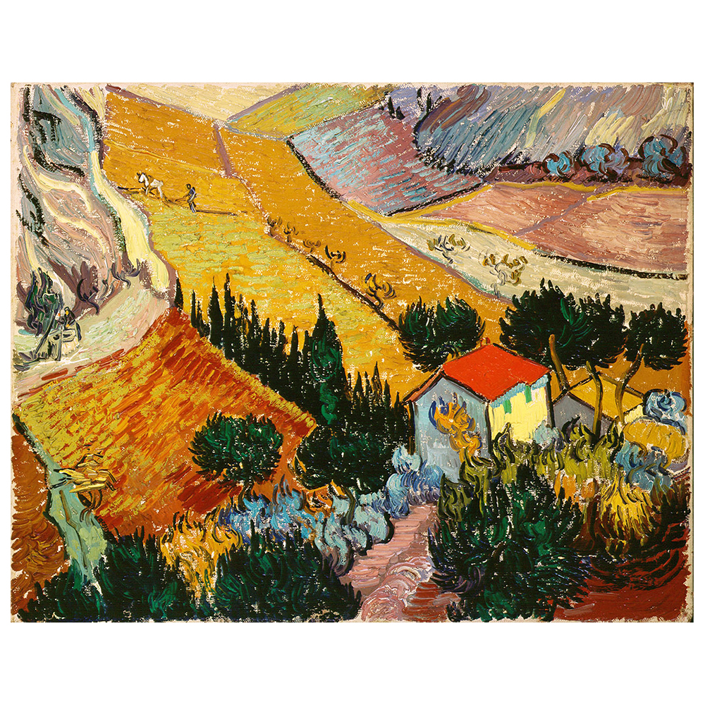 Vincent Van Gogh-Notte Stellata sul Rodano - ART+PLUS vendita stampe su tela,  quadri e poster