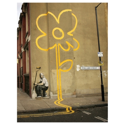 Kunstdruck auf Leinwand - Pollard Street, Banksy - Wanddeko, Canvas