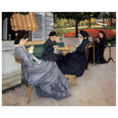Canvas Print - Portraits In The Countryside - Gustave Caillebotte - Wall Art Decor