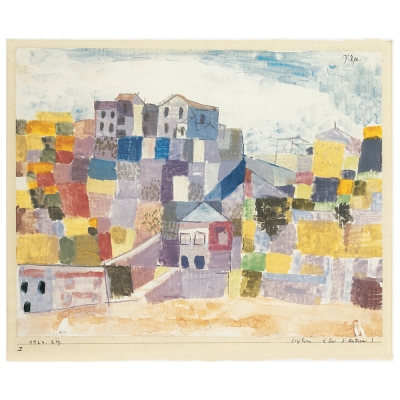Kunstdruck auf Leinwand - Sizilien - Bei S. Andrea - Paul Klee - Wanddeko, Canvas