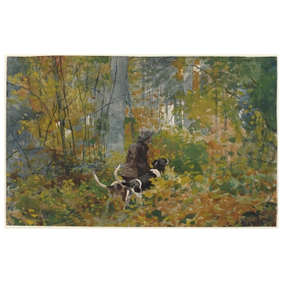 Canvastryck - On The Trail - Homer Winslow - Dekorativ Väggkonst