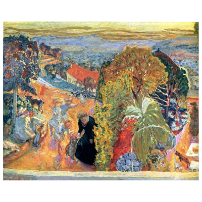 Canvastryck - Té, La Danse - Pierre Bonnard - Dekorativ Väggkonst