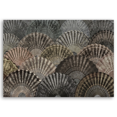 Canvas Print - Oriental Fans - Wall Art Decor